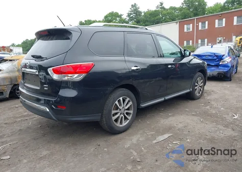 2016 Nissan Pathfinder Platinum/S/Sl/Sv из США, поврежденный, VIN 5N1AR2MM1GC661298